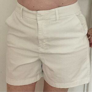 Anne Klein White Jean Shorts